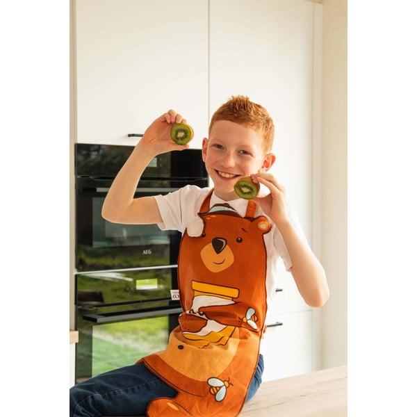 Otroški predpasnik iz recikliranega bombaža Honey - Tiseco Home Studio-image-1