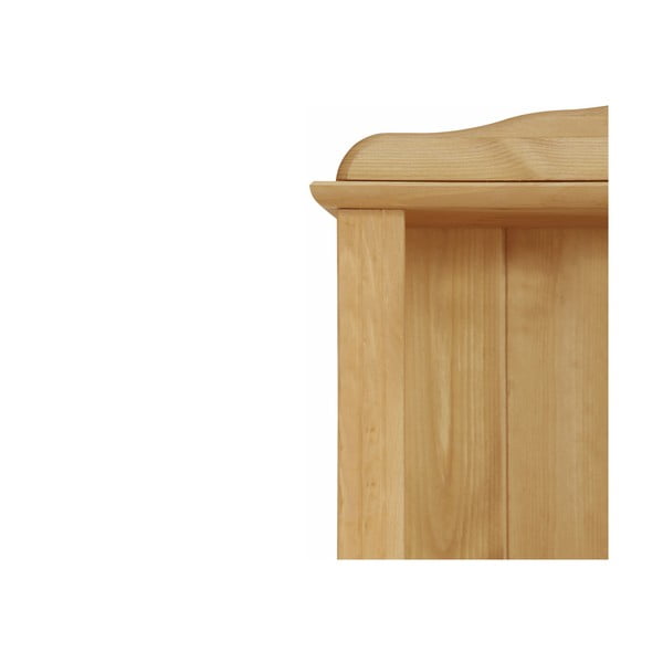 Regal iz masivnega bora v naravni barvi 77x116 cm Ella – Støraa-image-3