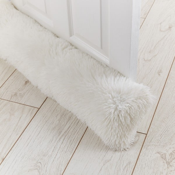 Bela zaščita za vrata proti prepihu 20x90 cm Cuddly – Catherine Lansfield-image-2