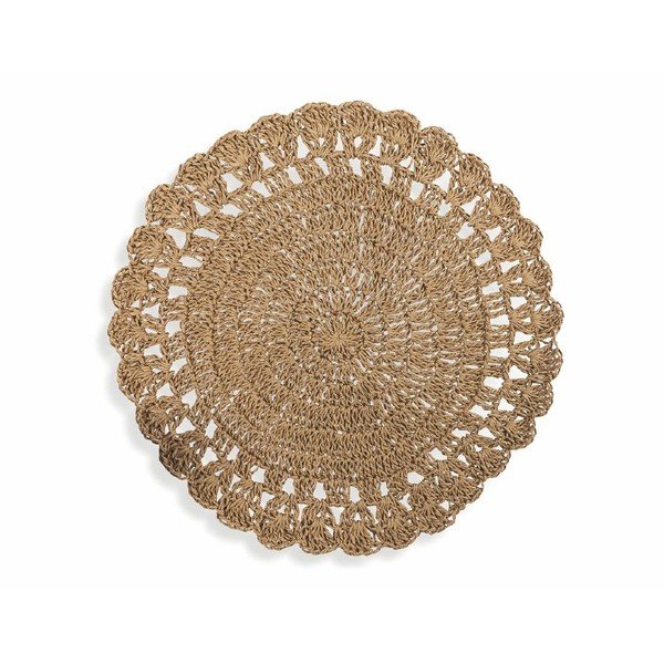 Papirnati pogrinjki v kompletu 6 kos ø 38 cm Uncinetto - VDE Tivoli 1996-image-2