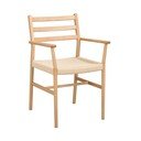 Jedilni stol v naravni barvi Harlan – Rowico