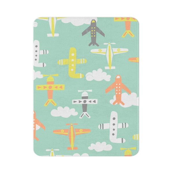 Svetlo zelena otroška preproga 100x140 cm Happy Plains – Oyo Concept