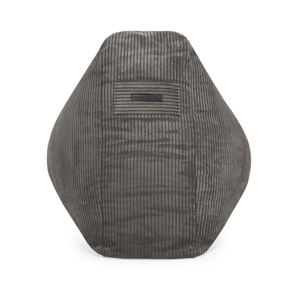 Temno rjava otroška vreča za sedenje iz rebrastega žameta Snug 80 – SLOWDOWN-image-4