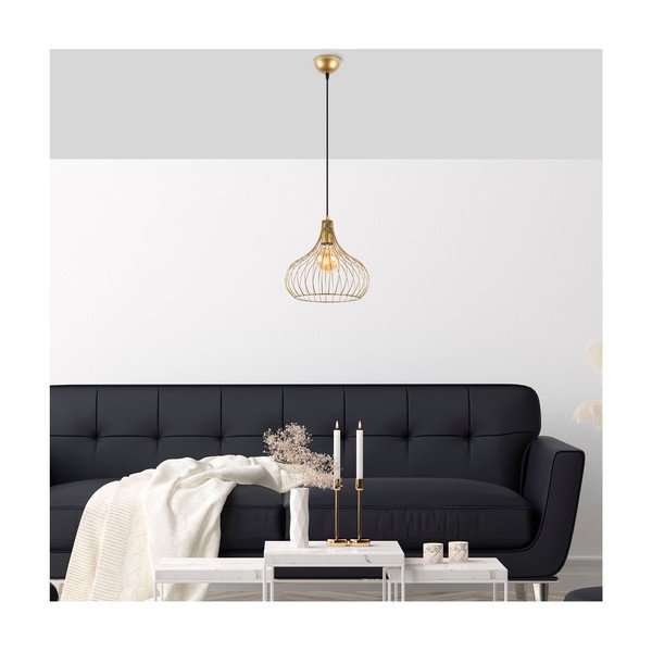 Viseča svetilka s kovinskim senčilom ø 22 cm Teldemia – Opviq lights-image-1