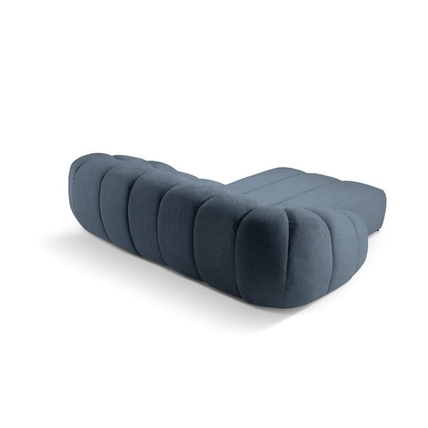 Modra kotna sedežna garnitura (levi kot) Diana – Micadoni -image-3