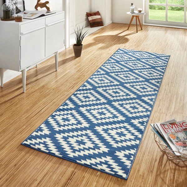 Modra preproga 80x350 cm Nordic – Hanse Home-image-1