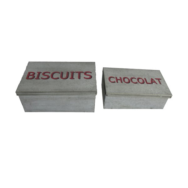 Komplet 2 skodelic Antic Line Biscuits & Chocolat