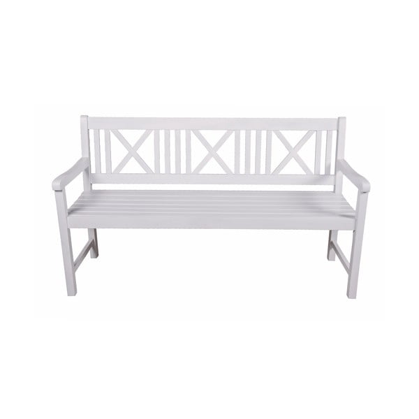 Bela vrtna klop iz masivnega lesa Malmö – Garden Pleasure-image-1