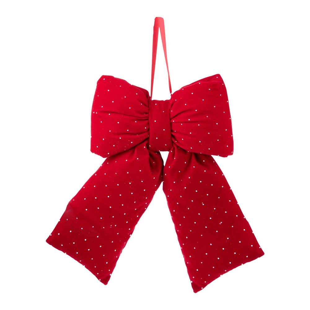Tekstilna viseča božična dekoracija 28 cm Ribbon