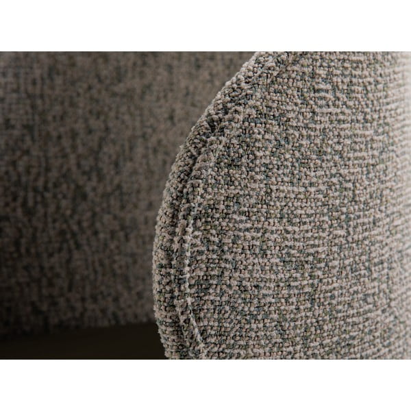 Temno zelen žameten fotelj Inez – Micadoni -image-1