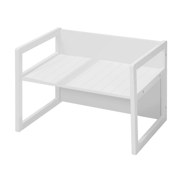 Bela otroška klop Country Style – Roba-image-3