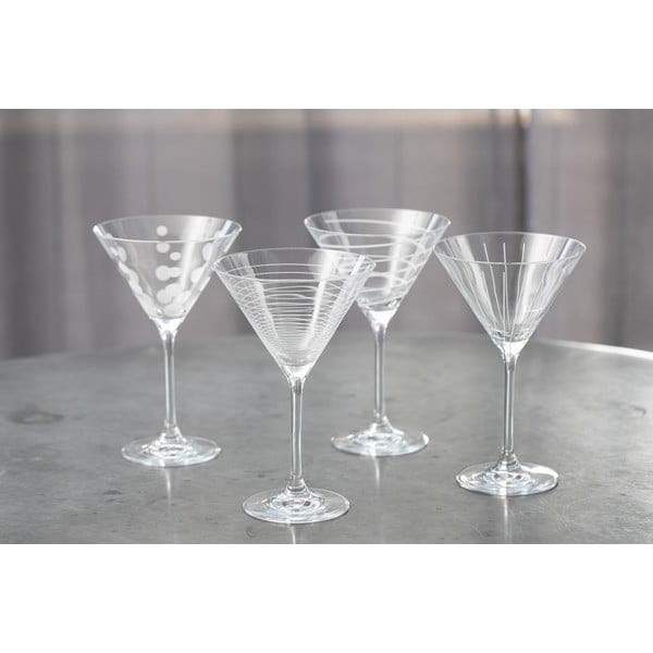Set 4 kozarcev za martini Mikasa Cheers, 290 ml-image-1