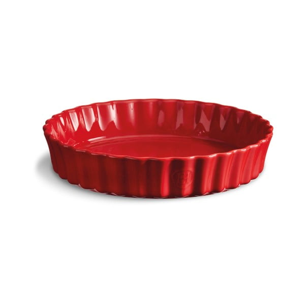 Rdeča keramična posoda za kolače Emile Henry, ⌀ 28 cm