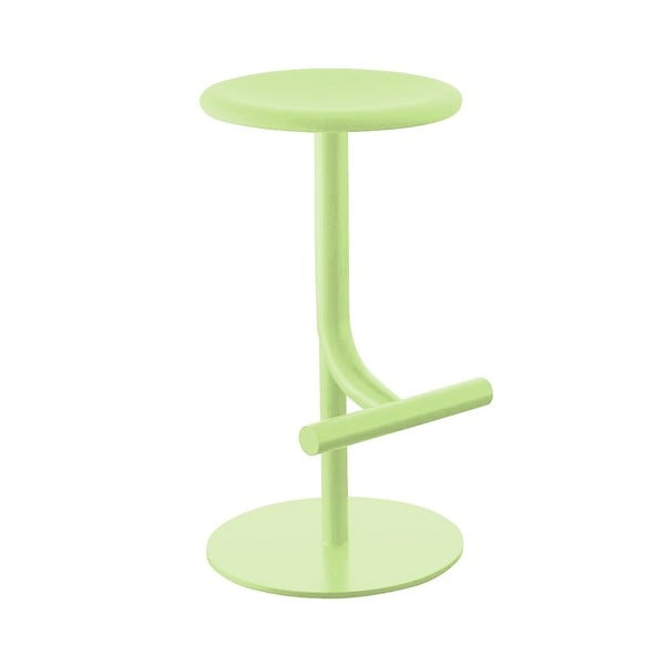 Svetlo zelen barski stol Magis Tibu, višina 60/77 cm