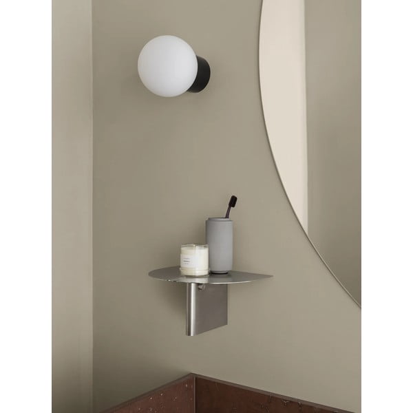 Polica iz nerjavečega jekla v mat srebrni barvi 30 cm Oru – Blomus-image-1