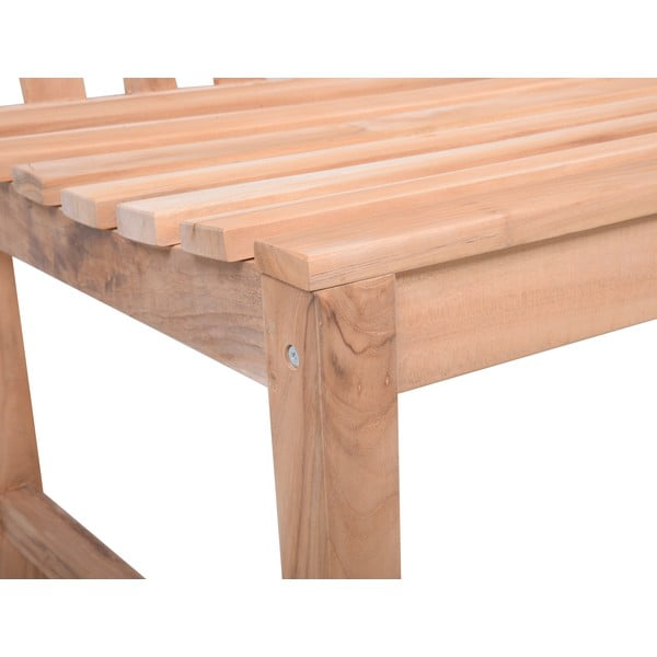 Vrtna klop iz masivnega lesa v naravni barvi Solo – Garden Pleasure-image-4