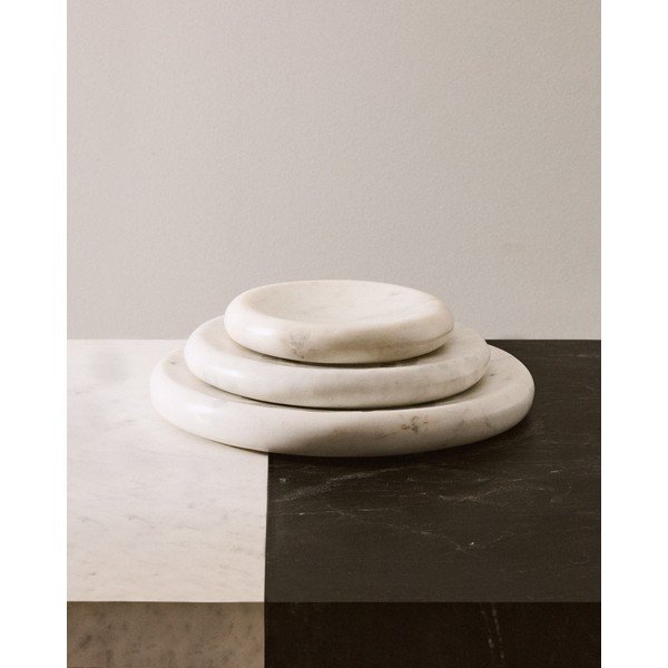 Marmorni dekorativni pladenj ø 20 cm Obena – Kave Home-image-3