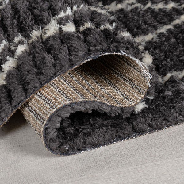 Črna preproga 160x230 cm Aisha – Flair Rugs-image-2
