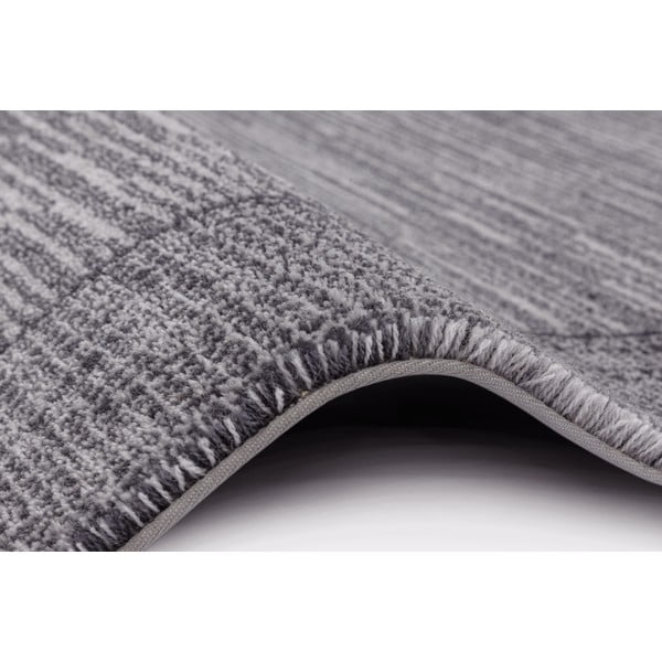 Temno siva volnena preproga 160x240 cm Linea – Agnella-image-2