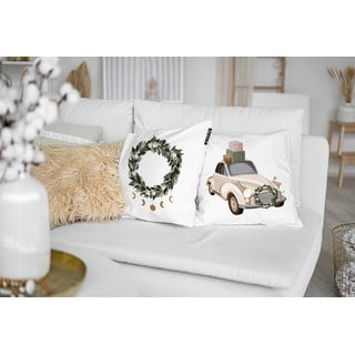 Prevleke za blazino v kompletu 4 ks z božičnim motivom 45x45 cm Festive Mood – Butter Kings