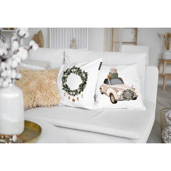 Prevleke za blazino v kompletu 4 ks z božičnim motivom 45x45 cm Festive Mood – Butter Kings-image-1