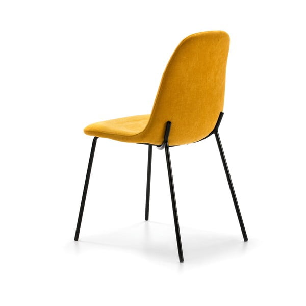 Rumeni jedilni stoli v kompletu 4 ks Renne – Marckeric-image-2