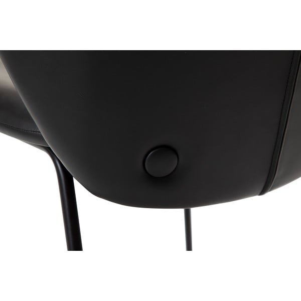 Črn jedilni stol Stay – DAN-FORM Denmark-image-1