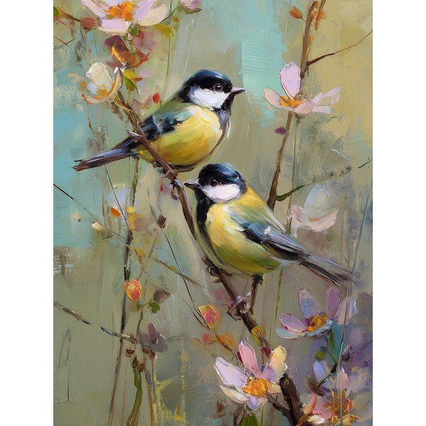Tiskana slika z okvirjem 60x80 cm Parus Pair – Styler