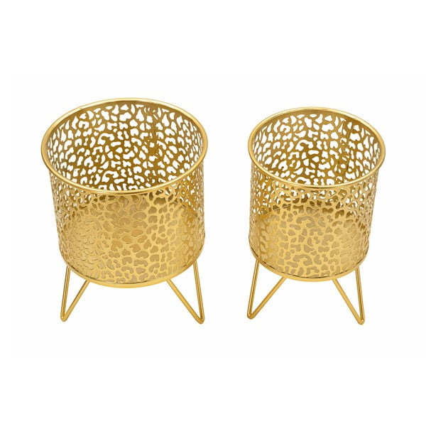 Kovinska stojala za cvetlične lonce v kompletu 2 ks ø 16 cm (višina 20 cm) Piny – Mauro Ferretti-image-2