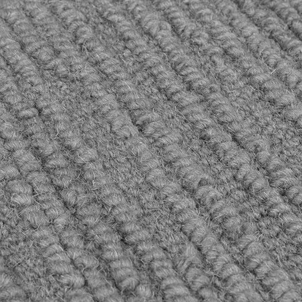 Siva ročno tkana volnena preproga 120x170 cm Harris Boucle – Flair Rugs-image-2