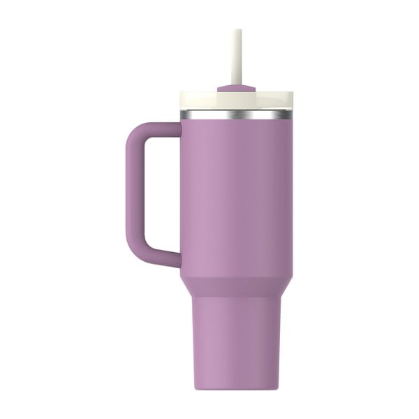 Vijolična termovka s slamico iz nerjavečega jekla 1,18 l Quencher H2.0 FlowState Tumbler Lilac – Stanley-image-3