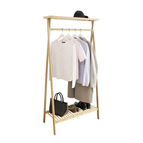 Bambusovo stojalo za oblačila v naravni barvi Lanai – Wenko-image-2