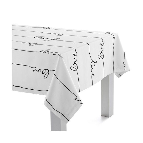 Namizni prt 145x250 cm Live – Blanc-image-2