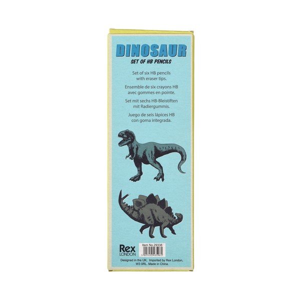 Svinčniki v kompletu 6 kos Prehistoric Land - Rex London-image-2