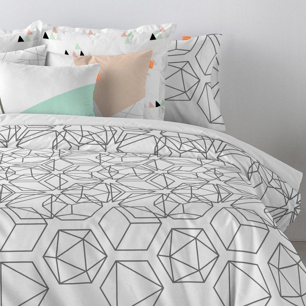 Bombažna prevleka za vzglavnik Blanc Jewel, 60 x 60 cm-image-1