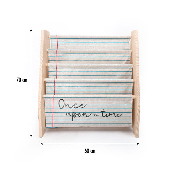 Otroška bež tekstilna omara 60x70 cm Once Upon a Time - Folkifreckles-image-4