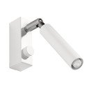 Belo točkovno svetilo 10x3 cm Tiden – Sollux