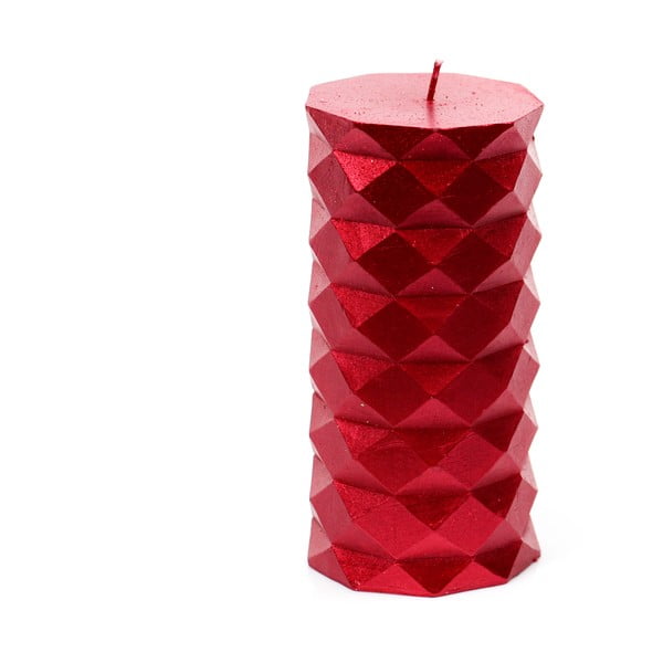 Rdeča sveča Unimasa Fashion, višina 13,8 cm