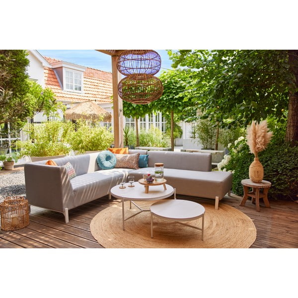 Modra zunanja blazina Hartman Jolie, ø 40 cm-image-1