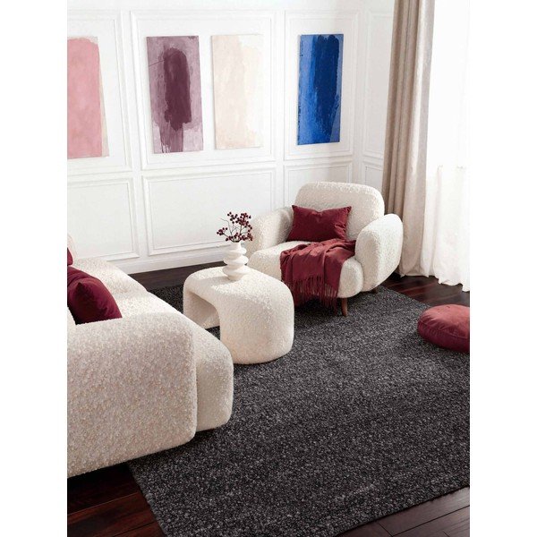 Temno siva ročno tkana bouclé preproga 160x230 cm Notting Hill Portobello – Ted Baker-image-2