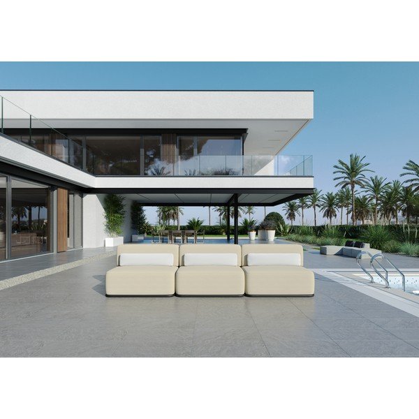 Bež modul vrtne sedežne garniture (sredinski modul) Straw – Sit Sit-image-1