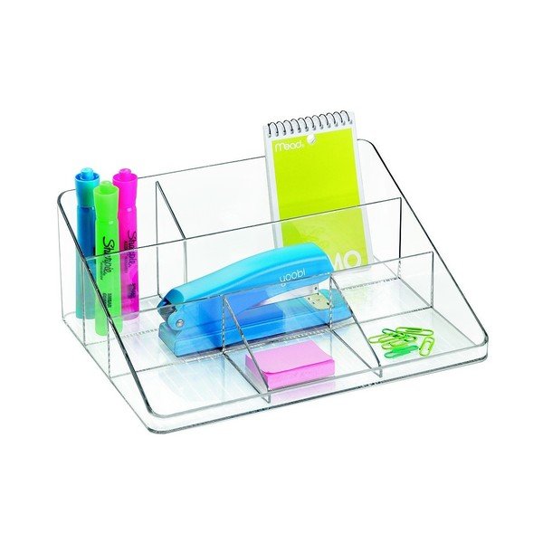 Prozoren organizator za pisalno mizo InterDesign Linus-image-2