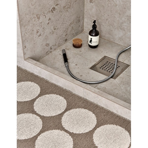 Rjav/bež zunanji in notranji tekač 70x160 cm Hugo Walnut Linen – Pappelina-image-3