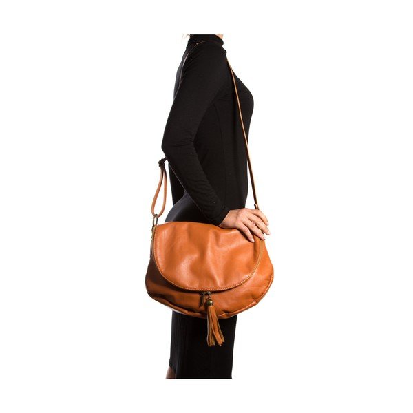 Usnjena torbica Isabella Rhea 2053 Cognac-image-2