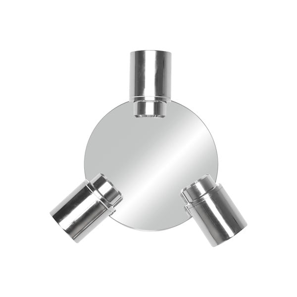 Kovinski reflektor v svetleči srebrni barvi Angelo - Trio-image-3