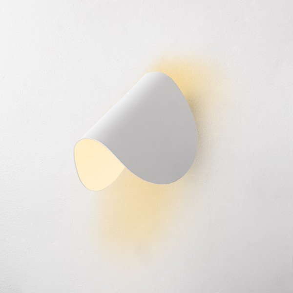 Bela LED stenska svetilka Heybe – Opviq lights-image-1