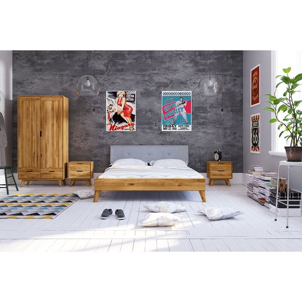 Hrastova omara 90x180 cm Greg - The Beds-image-4