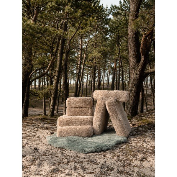 Žajbljevo zelena otroška preproga 115x140 cm Mammoth – Meowbaby-image-3