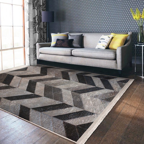 Siva preproga 80x150 cm - Mila Home-image-1