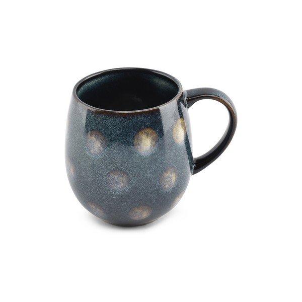 Modra skodelica iz kamenine 430 ml Muggies – Salt&Pepper-image-2